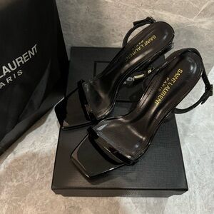 SAINT LAURENT Opyum Women's Sandals Black